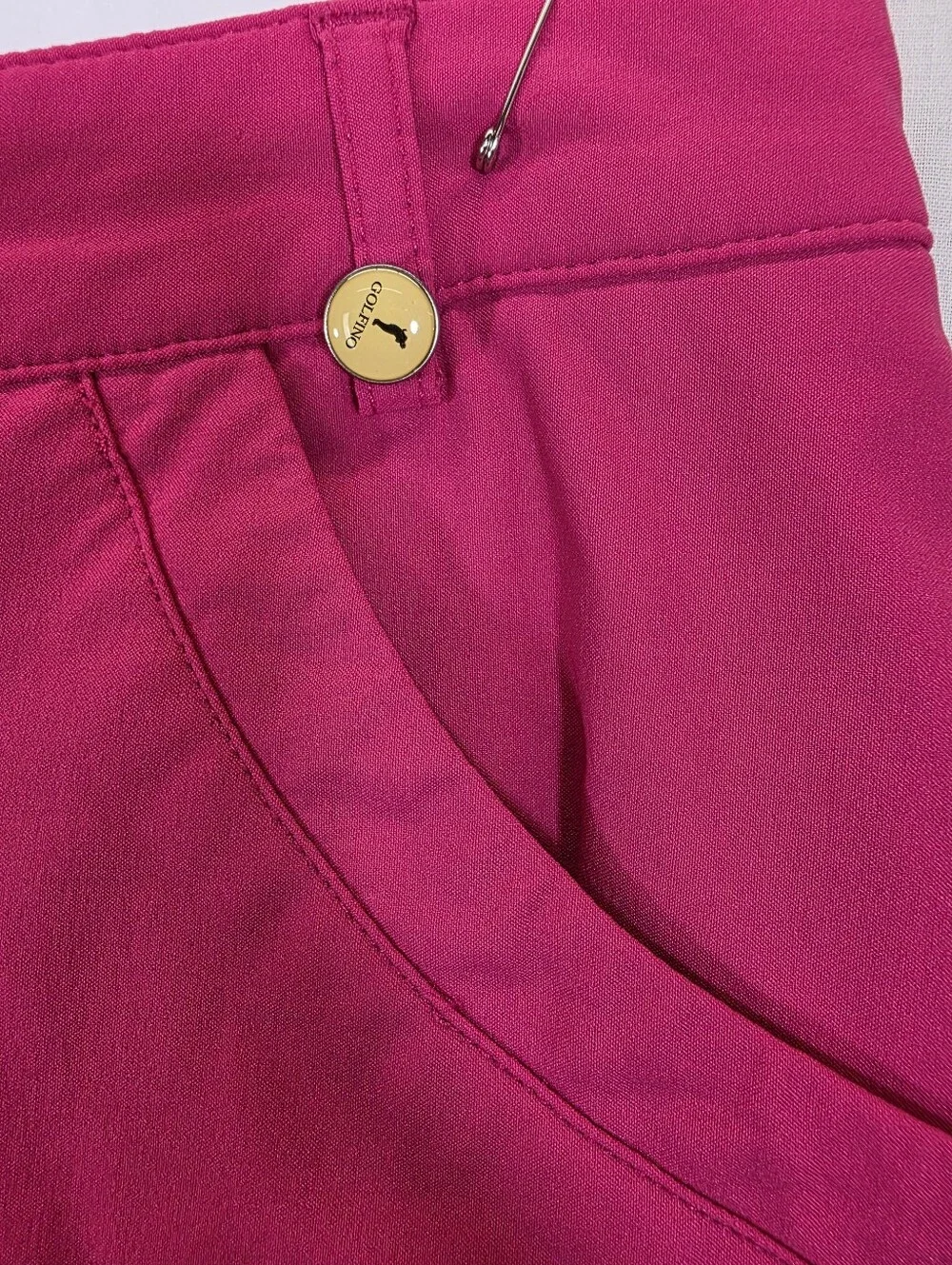 Golfino Matching Golf Set Pink Sleeveless Polo Shirt & Skort Set Size 10